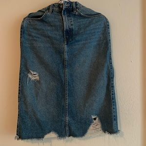 Zara Denim skirt